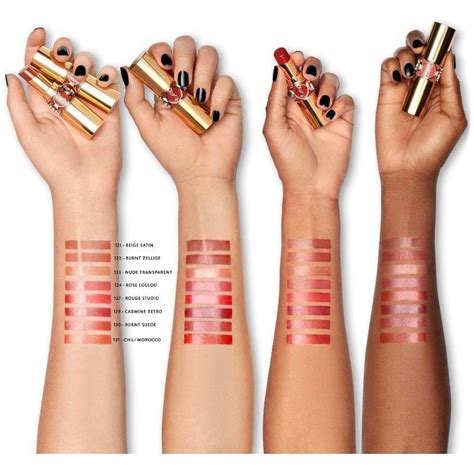 ysl volupte shine 15|YSL rouge volupte shine swatches.